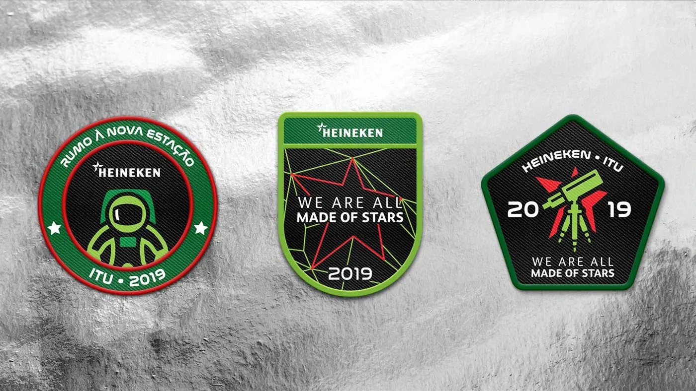 Heineken - Emblemas e Patches Comemorativos Itu 2019