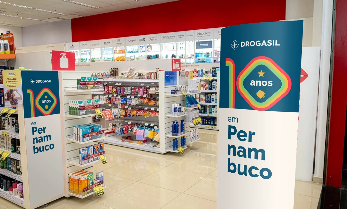 Totens Corredor 10 Anos em Pernambuco - Drogasil